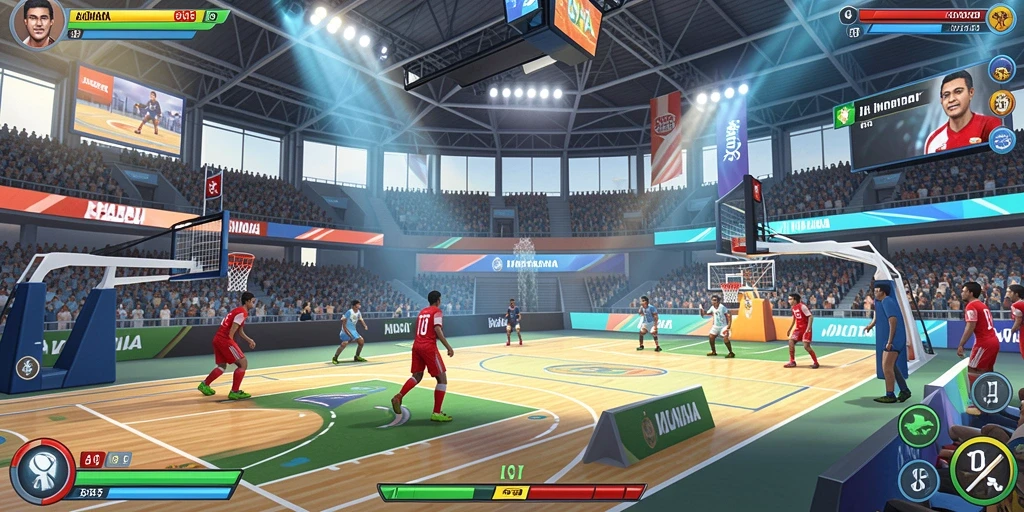 Pengalaman bermain multiplayer yang seru.