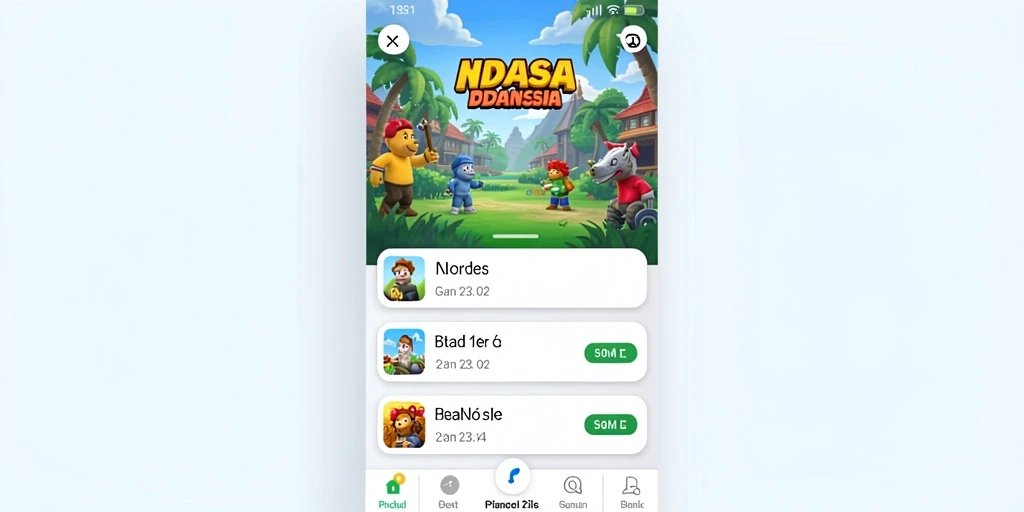Screenshot menampilkan fitur sosial yang memudahkan interaksi antar pemain.