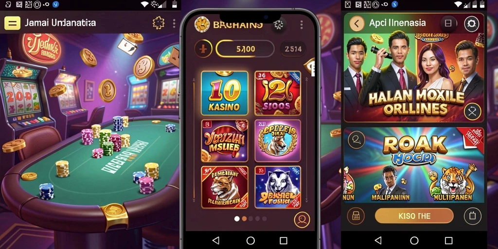 Fitur sistem hadiah yang menggugah semangat bermain.
