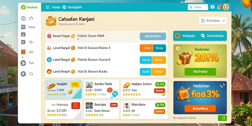 Event spesial dengan hadiah menarik setiap bulan.