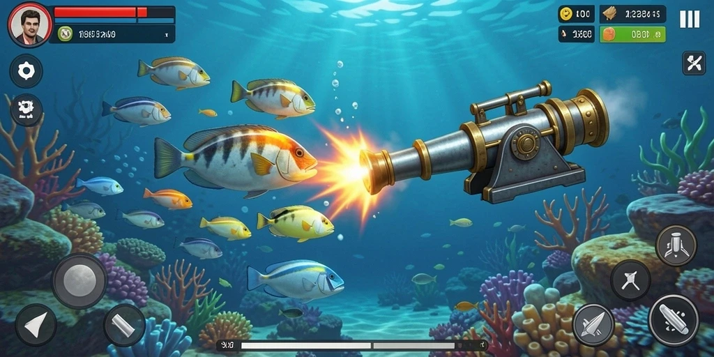 Tangkapan layar menunjukkan fitur multiplayer yang interaktif.
