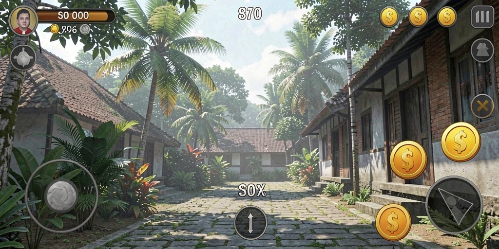 Menu antarmuka yang intuitif dan mudah digunakan.