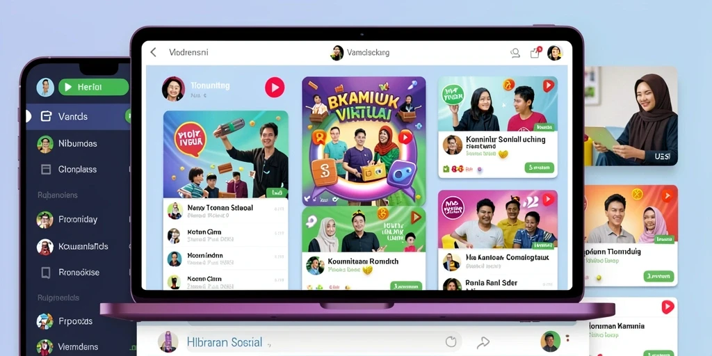 Karakter lucu dan desain visual yang menawan.