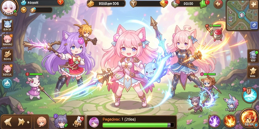 Screenshot dari level menantang di X88.