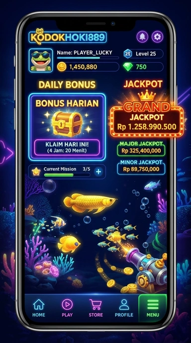kodokhoki889 — layar beranda